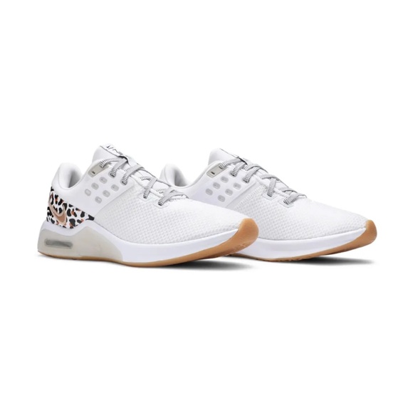 Women’s Air Max Bella TR 4 Premium White Leopard Size 9 - Picture 1 of 9